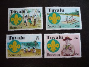Stamps - Tuvalu - Scott# 50-53 - Mint Never Hinged Set of 4 Stamps