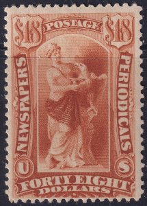 #PR78 Mint LH, F-VF (CV $900 - ID50189) - Joseph Luft