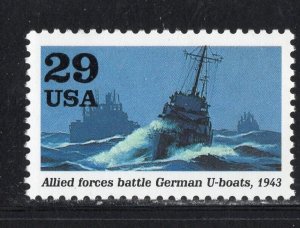 2765a *  FORCES BATTLE GERMAN U BOATS * U.S. Postage Stamp  MNH