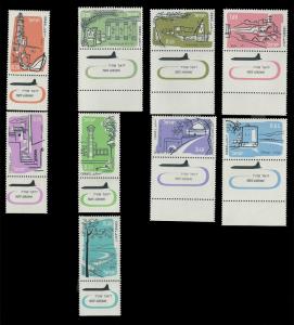 ISRAEL C18-C26 W/ TABS, MNH