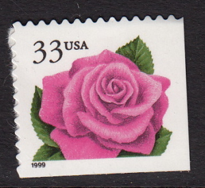 United States #3052 Pink Rose Booklet, Please see the description.