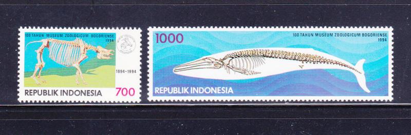 Indonesia 1587-1588 Set MNH Skeletons (A)