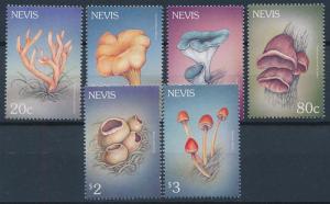 [68737] Nevis 2001 Mushrooms Pilze Champignons  MNH