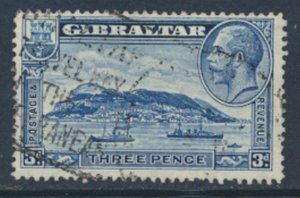 Gibraltar  SG  113 SC# 99  Used     perf 14  see scans / details