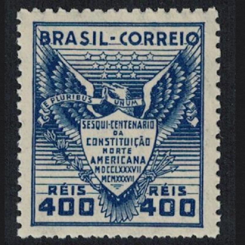 Brazil Eagle Bird 150th Anniversary of US Constitution SG#609