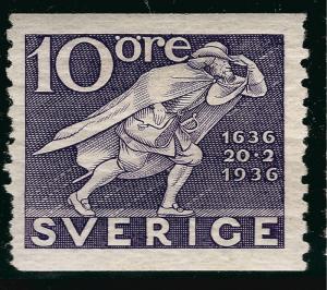 Sweden SC #252  Mint VF SCV $1.75 Very Nice!