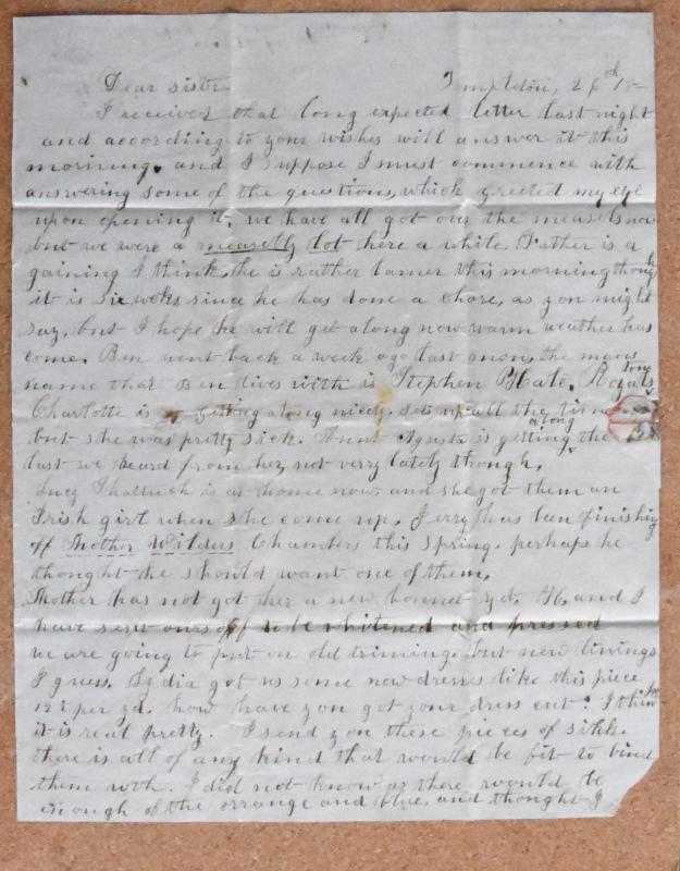 Stampless. See  description below