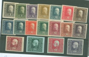 Bosnia & Herzegovina (1879-1918) #86-104 Mint (NH) Single (Complete Set) (Cat)