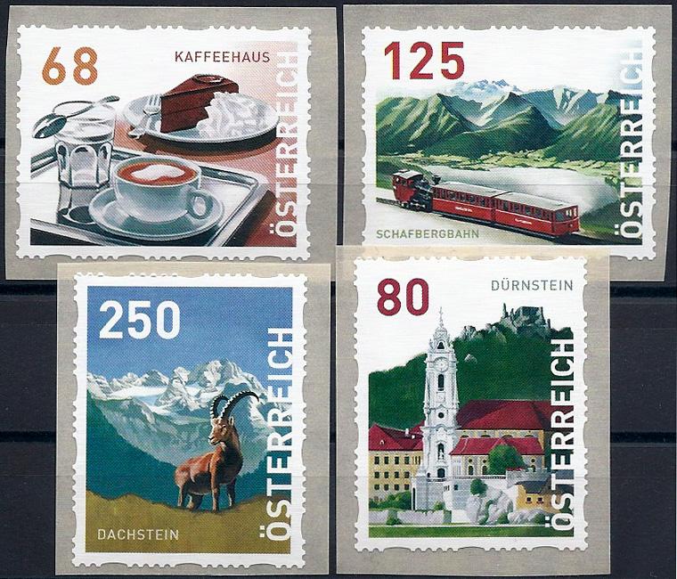 2017+ Austria Definitives, Dispencer-Stamps, 1. Edition, only for post offices