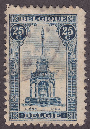 Belgium 123 Liege Fountain 1919