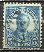 U.S.A.; 1927; Sc. # 637;  Used Perf. 11 x 10 1/2 Single Stamp