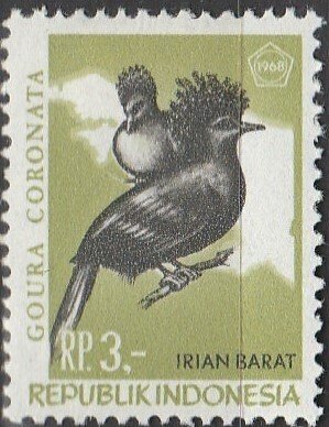 West Irian, Indonesia, #48-49  Unused From 1968, CV-$10.25