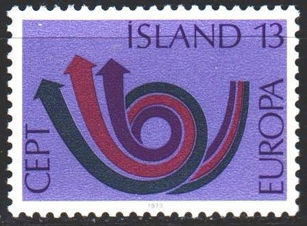 Iceland. 1973. 471 from the series. Europa Sept. MNH.