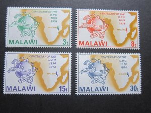 Malawi 1974 Sc 221-224 set MH