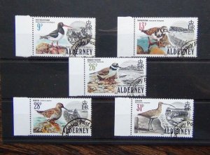 Alderney 1984 Birds set Used 