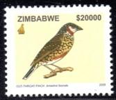Zimbabwe - 2005 Birds $20000 Weaver MNH**