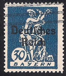 Bavaria #260 30pf Sower Stamp used F