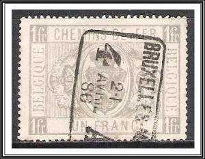 Belgium #Q6 Railway Stamps Used Thin