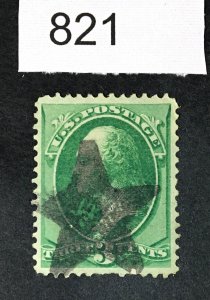 US STAMPS # 147 USED $ LOT #821