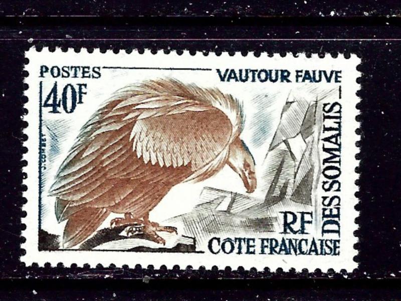 Somali Coast 291 MNH 1962 Vulture