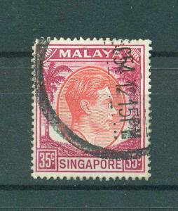 Malaya - Singapore sc# 15 used cat value $3.00