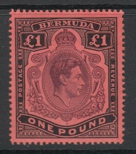 Bermuda, Scott 128 var, SG 121c, MHR