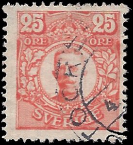 Sweden #84 1911 Used