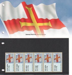 2015 Guernsey - Post & Go - Guernsey Flags - Presentation Pack 