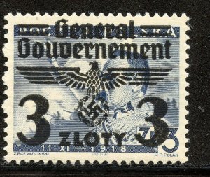 Poland # N47, Mint Never Hinge.