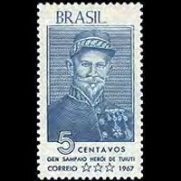 BRAZIL 1967 - Scott# 1056 Gen.A.Sampaio Set of 1 NH