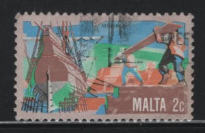 Malta 594 Ship Building 1981