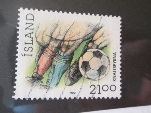 Iceland #701 used  2019 SCV = $0.55