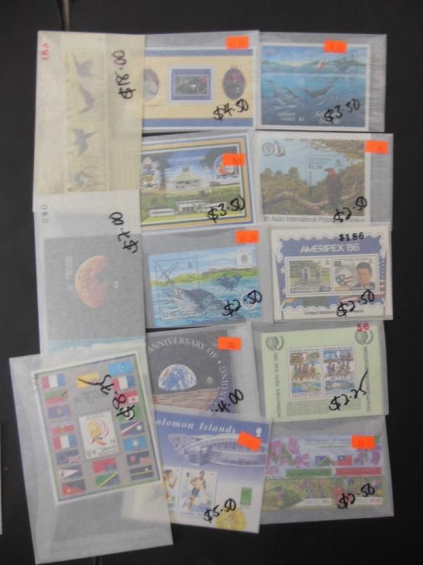 SOLOMON : Beautiful all VF MNH collection in glassines mostly between 1970s-2000