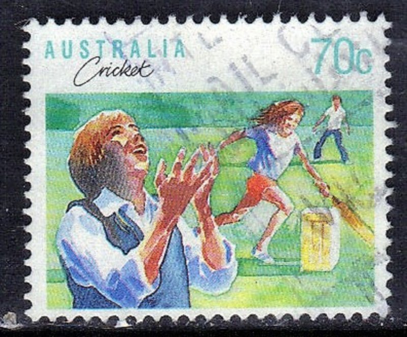 AUSTRALIA SCOTT #1111 1989  CRICKET  SEE SCAN