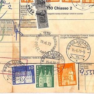 Switzerland Lugano Cover PTS 1973 VV201