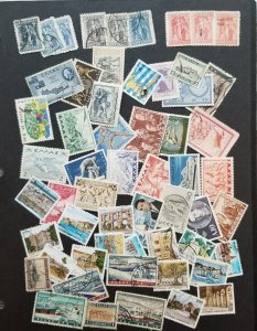 GREECE Vintage Stamp Lot Used Collection T5177