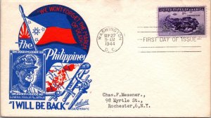 FDC 1944 SC #925 Staehle Cachet - Washington DC - Single - F68143