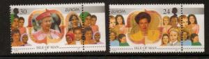 ISLE OF MAN SG701/2 1996 EUROPA MNH 