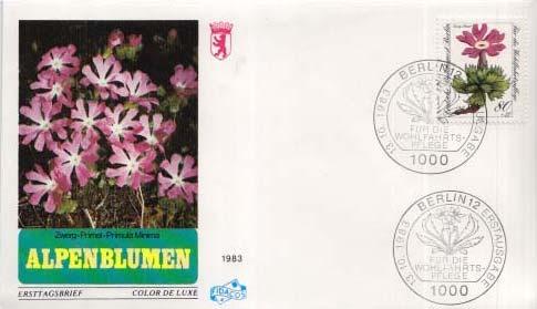 Germany, First Day Cover, Flowers