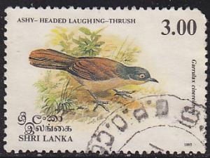 Sri Lanka 1079 Ashy-Headed Laughing Thrush 1993