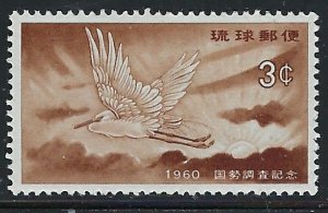 Ryukyu Is 74 MH 1960 issue; few nibbed perfs (fe8307)