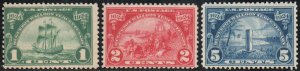 USA 614 - 16 F-VF OG NH, vivid color set! Retail $38.75