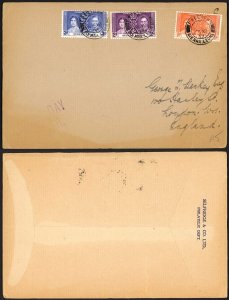 Sierra Leone 1937 Coronation on First Day Cover