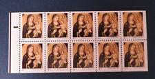 3003b 32c Christmas, Madonna & Child, Bklt Pane of 10 1995