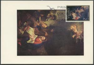 Spain, Maximum Card, First Day Cover