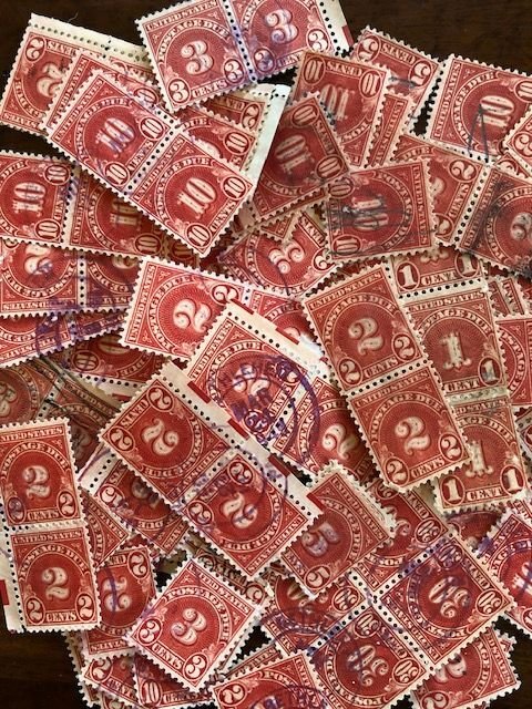 United States Postage Dues - Hundreds