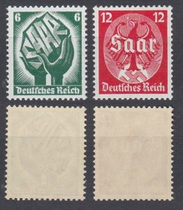1934 Germany Reich 544-545 Saar 90,00 €