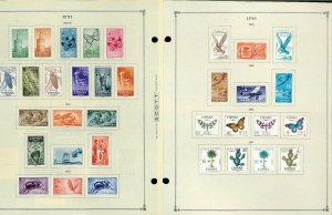 Ifni 1941-1968 All Mint JHinged on Scott International Pages.