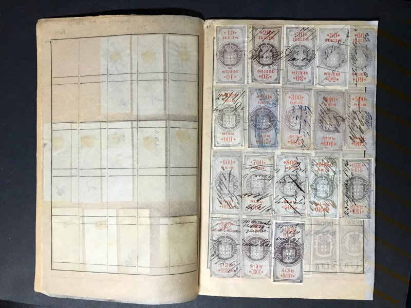 Portugal Revenue Stamps 1861-1914 (1000 Stamps)