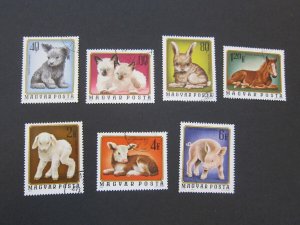 Hungary 1974 Sc 2323-9 set MNH(CTO)